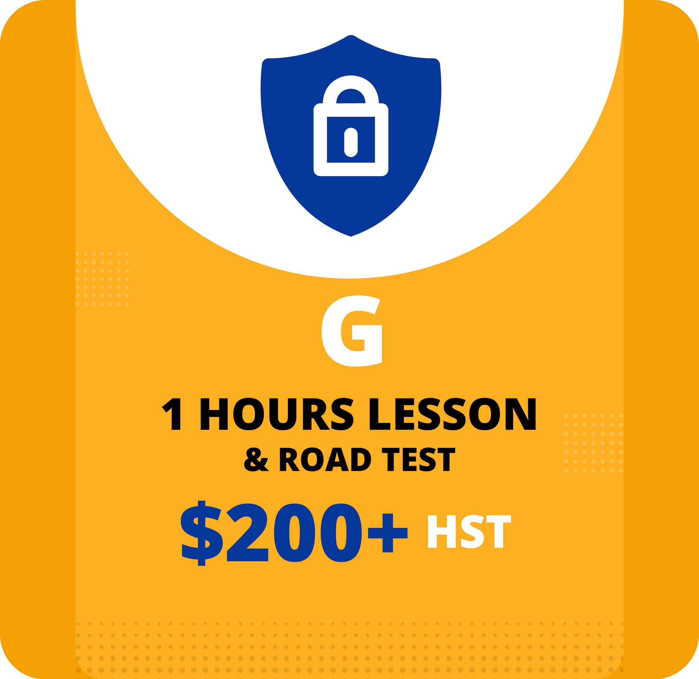 1 Hour Lesson & Road Test